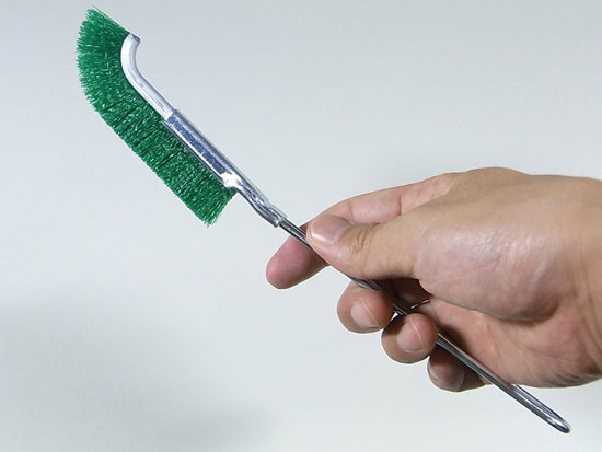 盆栽　幹掃除ブラシ　ナイロン