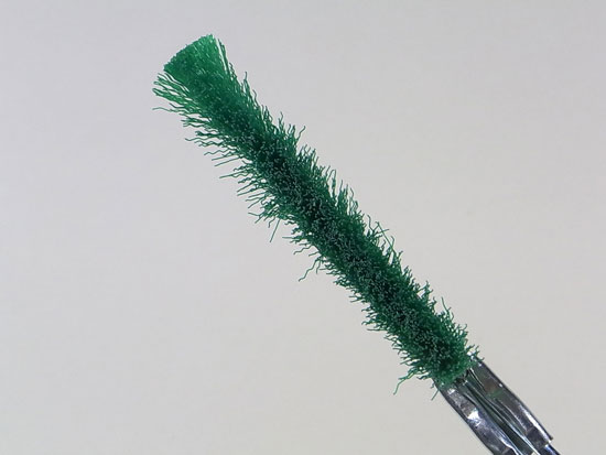 盆栽　幹掃除ブラシ　ナイロン