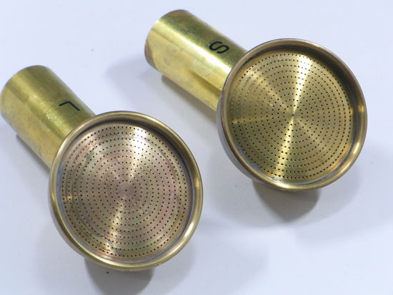Watering Nozzle for an orchid made of brass with Guard "