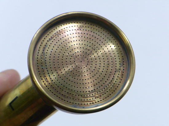 Watering Nozzle for an orchid made of brass with Guard "