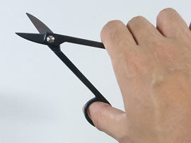 盆栽 針金切小鋏 ミニ