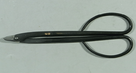 盆栽道具 白鋼先細針金切 大 (兼進作) 全長200mm NO.20D