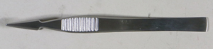 盆栽道具 ピンセット ミニ矢型 全長125mm No.663A(26631)