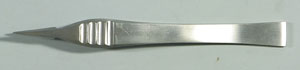 盆栽道具 ピンセット 矢型 全長127mm NO.663