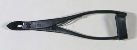盆栽道具 先細又枝切 バネ付 (兼進作) 全長180mm No.6C