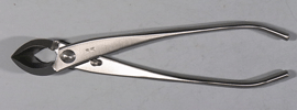 盆栽道具 ステンレス 又枝切 (兼進作) 大 全長205mm NO.802