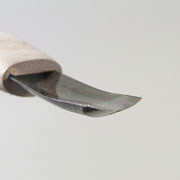 盆栽道具 ハイス鋼 彫刻刀 浅丸すくい 刃渡り 1.5 〜 18mm