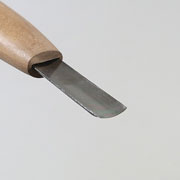 盆栽道具 ハイス鋼 彫刻刀 浅丸 刃渡り 1.5 〜 18mm