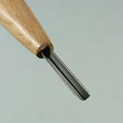 盆栽道具 ハイス鋼 彫刻刀 三角刀 刃渡り 1.5 〜 9mm