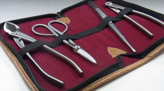 Bonsai scissors set made in Japan Kaneshin